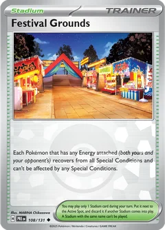 Festival Grounds Poke ball Holo 108